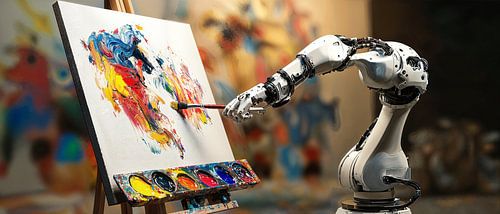 Creatieve robotkunst