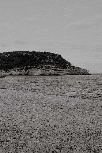 View Cala del Portitxol beach in Jávea, Xàbia Spain.