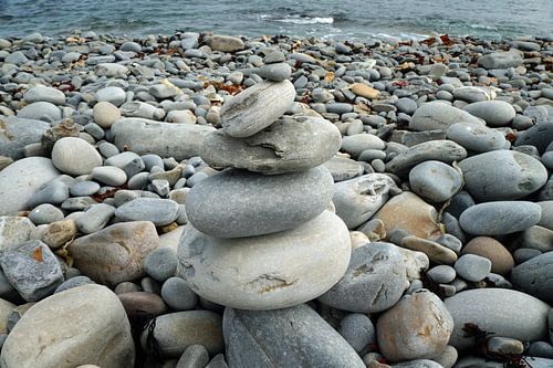Kilkee Beach is a stone beach in the village of Kilkee.