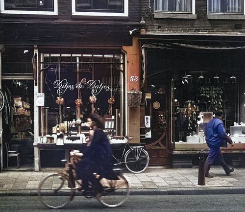 Utrechtsestraat 53 Amsterdam, anno  1975
