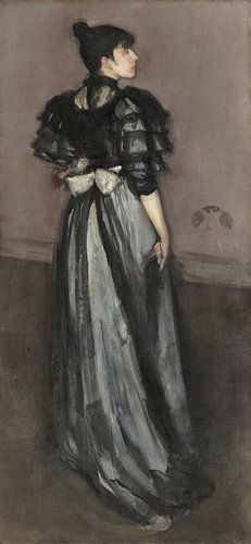 Parelmoer en zilver - De Andalusiër, James McNeill Whistler