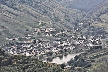 Picturesque Wine Village on the Moselle sur Gisela Scheffbuch