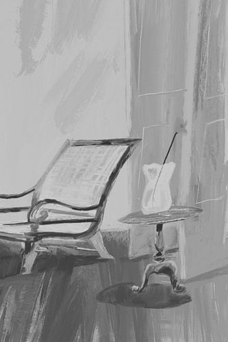 Verlaten Plek Schilderij