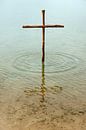 Houten kruis | lijden en sterven van Jezus van Marcel Mooij thumbnail