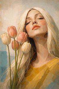 Soft Tulip Portrait