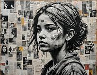 Meisje in gedachten - Street Kid