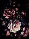 Antique still life with flowers in the style of the Old Masters by Mad Dog Art thumbnail
