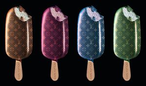 Louis Vuitton Icecream 4 x van Rene Ladenius Digital Art