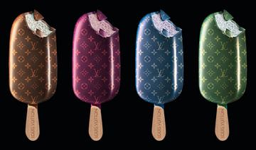 LV icecream 4 x by Rene Ladenius Digital Art
