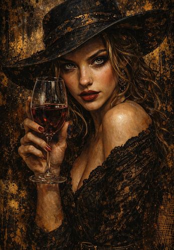 Vintage Velvet: Die Muse des Rotweins