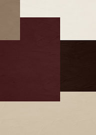 Minimalist abstract art featuring geometric shapes in earth tones by Online Arts