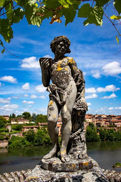 Beeld in Albi van Ingrid van Sichem