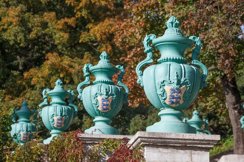 Old ornate staircase by Torsten Krüger