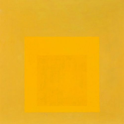 Josef Albers - Homage to the Square, yellow, High Resolution