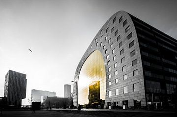 Halle du marché de Rotterdam sur Lex Scholten