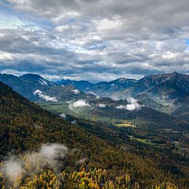 ALPSPITZE Garmisch-Partenkirchen van Tim Lee Williams