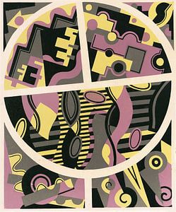 Kollektion Dekorationen und Farben 06 (1930) von Georges Valmier