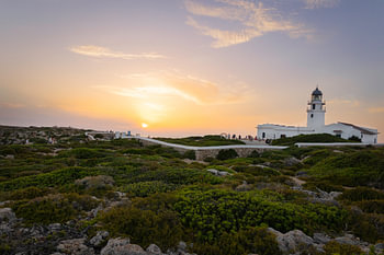 Golden Hour am Leuchtturm von Cavalleria, Menorca