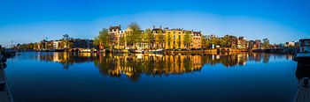 Uitzicht op de Amstel (westkant) in Amsterdam, 2021 - 4