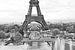 De Eiffeltoren van Jasper van de Gein Photography