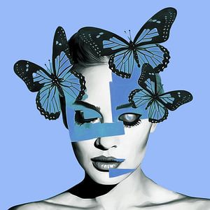 blau im Kopf