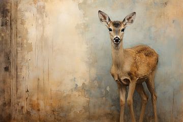 Deer by Wonderful Art