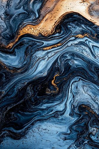 Abstract Alchemy - Organic Azure II