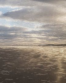 Op het strand op Ameland van Corine Maas
