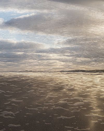 On the beach on Ameland