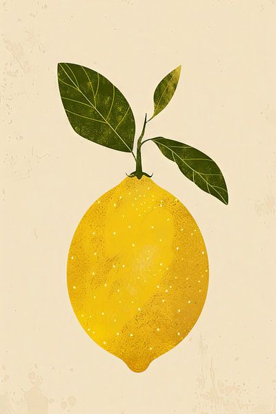 Lemon by Poster Art Shop
