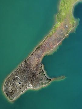 Caribbean-looking island in the Netherlands by Nico van Maaswaal