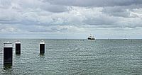 Ship on the horizon
