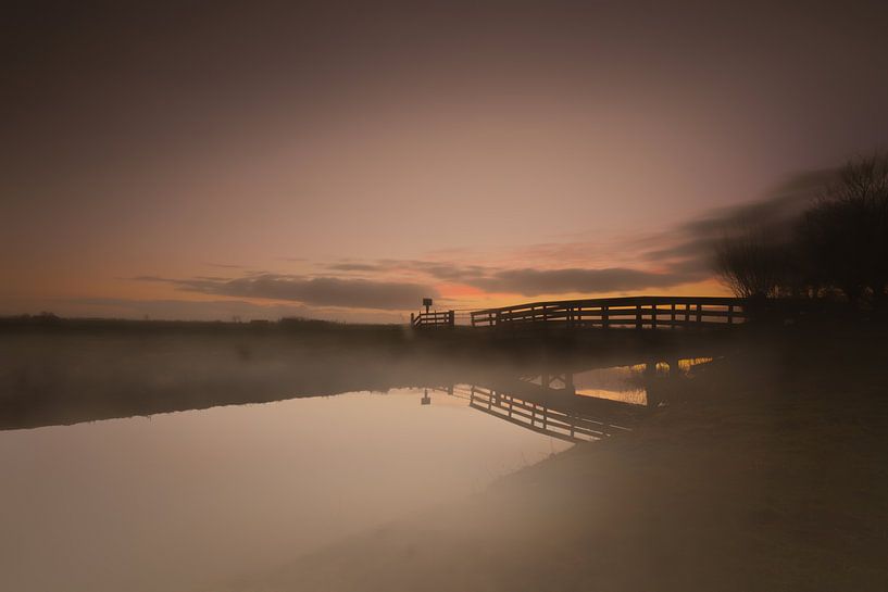 Brücke über den Niehoofster tief. von Henk Cruiming