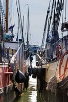 Ships in the port of Terschelling