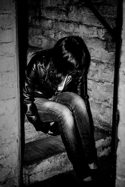 Rest / On the cellar stairs by Norbert Sülzner