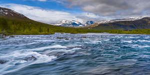 Panorama des Jotunheimen-Nationalparks, Norwegen