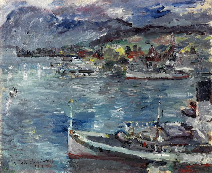 Lovis Corinth, Vierwoudstrekenmeer, 1924 van Atelier Liesjes