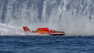 H1 Unlimited Wasserflugzeug-Rennboot.