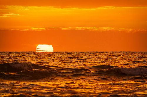 Sonnenuntergang Insel Texel