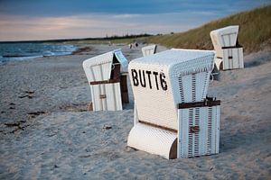Ostsee - Strandkörbe bei Ahrenshoop / Darß