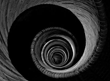 Swirling Stairs by Eric Oudendijk