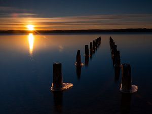 Sonnenuntergang am Starnberger See