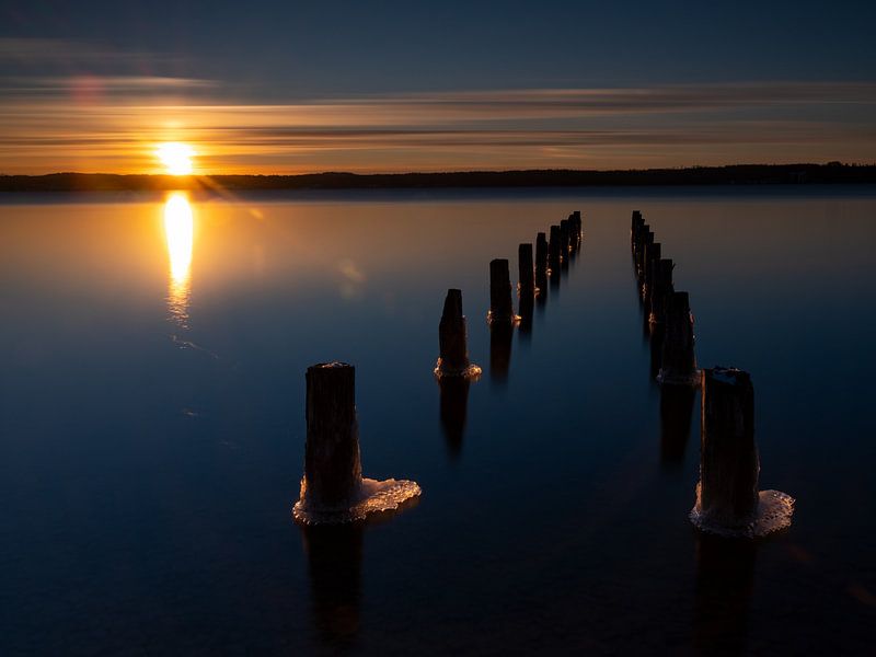 Sonnenuntergang am Starnberger See von Andreas Müller