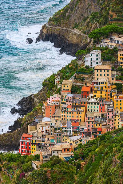 View on Riomaggiore by Henk Meijer Photography