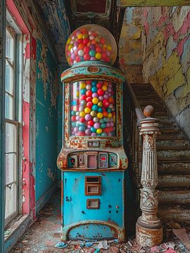 Verloren plaats trap bal machine herenhuis adellijke vervallen van gm_designs