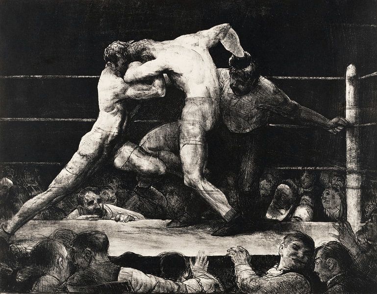 Men's event at Sharkey's, 1917 by Atelier Liesjes