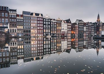 De Damrak, Amsterdam van Nick de Jonge - Skeyes