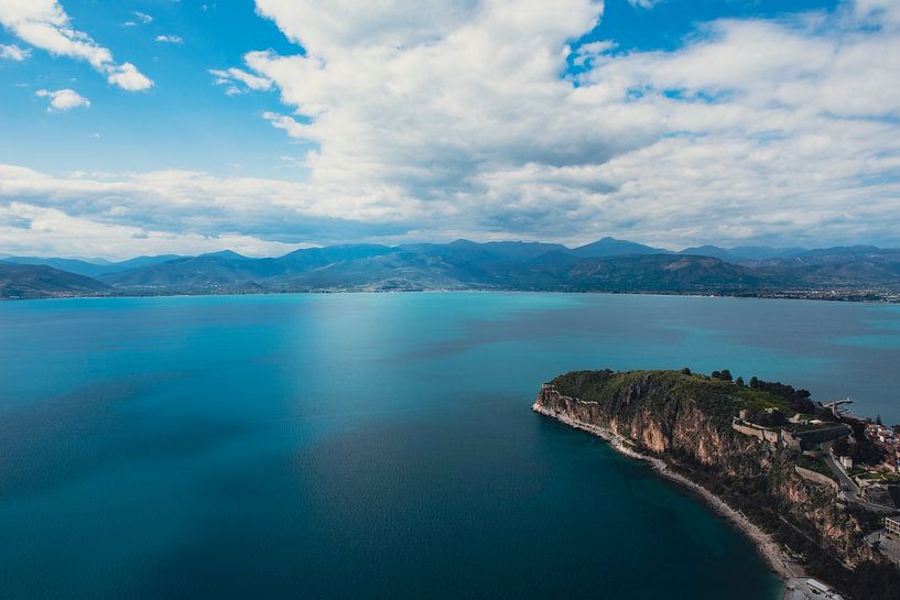 A view of the Acronauplía and the Argolic Gulf by Harry Cathunter