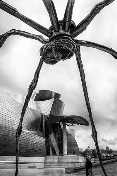 Work of art Maman (spider), Guggenheim Museum in Bilbao by Arina Keijzer