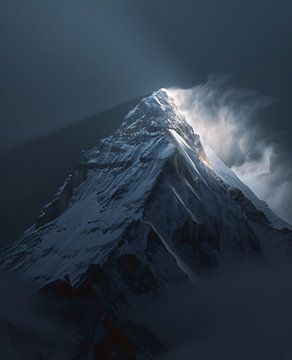 Sterrenveld boven Zwitserse bergen van fernlichtsicht